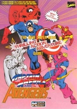 Captain America and the Avengers Game Cover