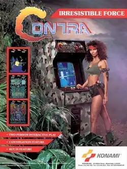 Contra Game Cover