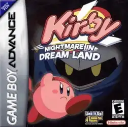 Kirby: Nightmare in Dream Land Game Cover