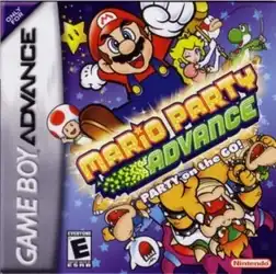Mario Party Advance Game Cover