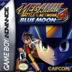 Mega Man Battle Network 4: Blue Moon Game Cover