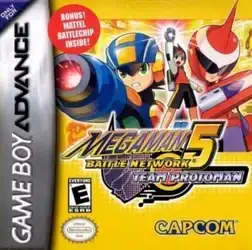 Mega Man Battle Network 5: Team ProtoMan Game Cover