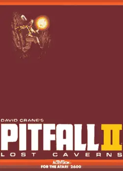 Pitfall II: Lost Caverns Game Cover