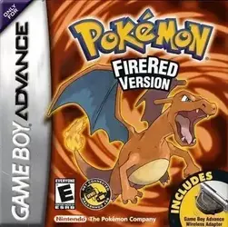 Pokémon FireRed Game Cover