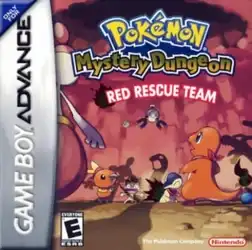 Pokémon Mystery Dungeon: Red Rescue Team Game Cover