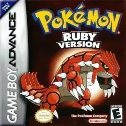 Pokémon Ruby Game Cover