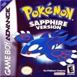 Pokémon Sapphire Game Cover