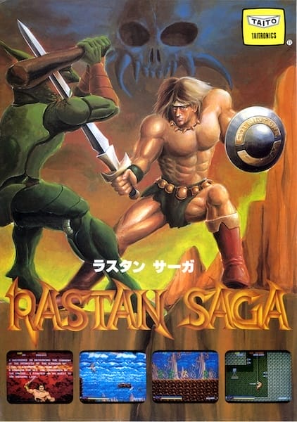 Rastan Saga Game Cover