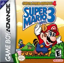 Super Mario Advance 4: Super Mario Bros. 3 Game Cover